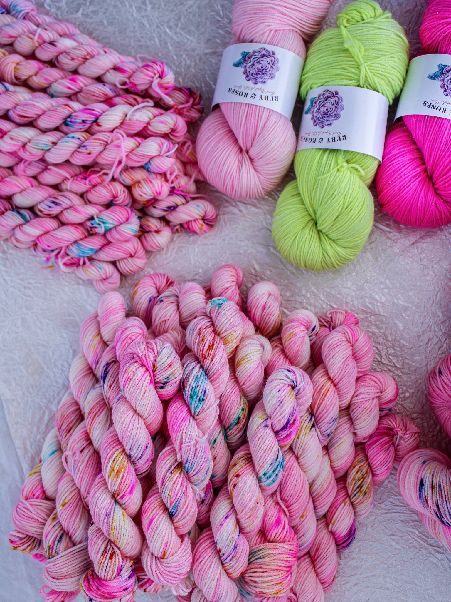 Ruby And Roses Monthly OOAK Colorways – Ruby and Roses Yarn