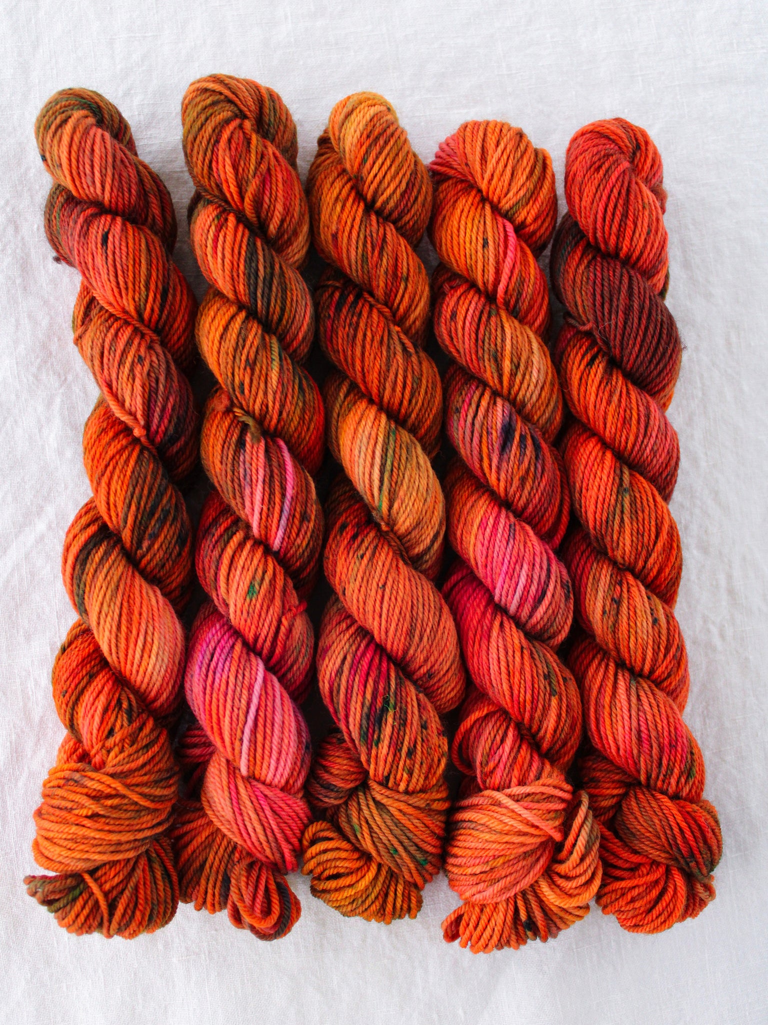 20g Mini /// OOAK Rewards - Ruby and Roses Yarn - Hand Dyed Yarn