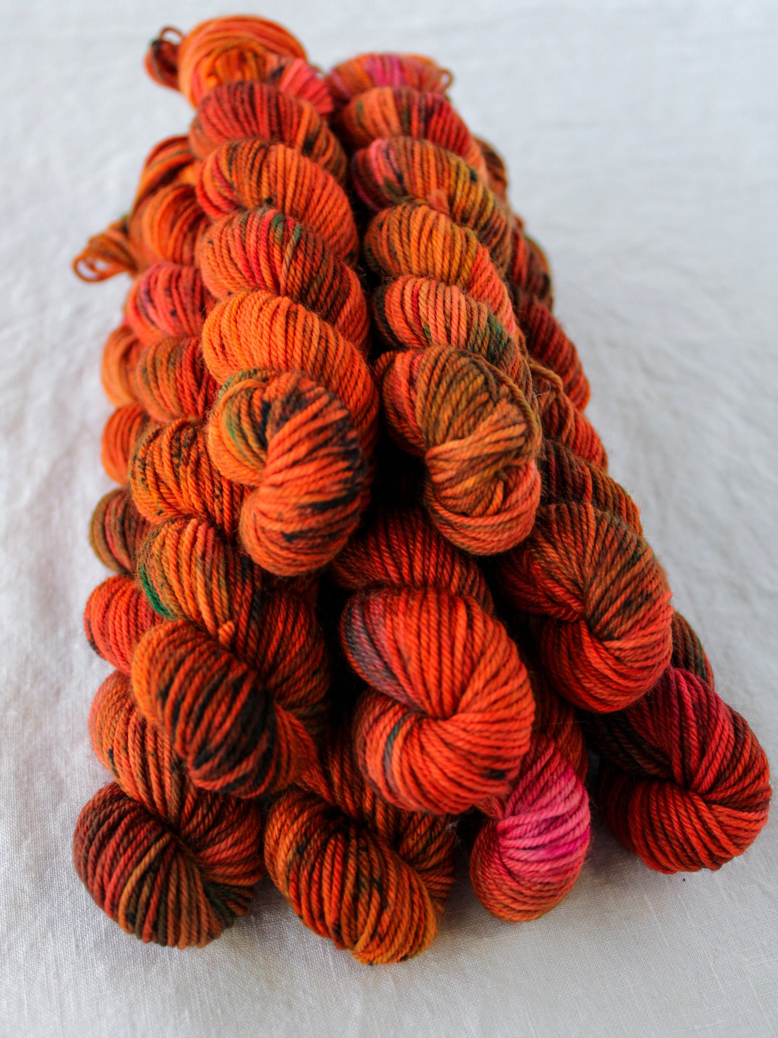 20g Mini /// OOAK Rewards - Ruby and Roses Yarn - Hand Dyed Yarn