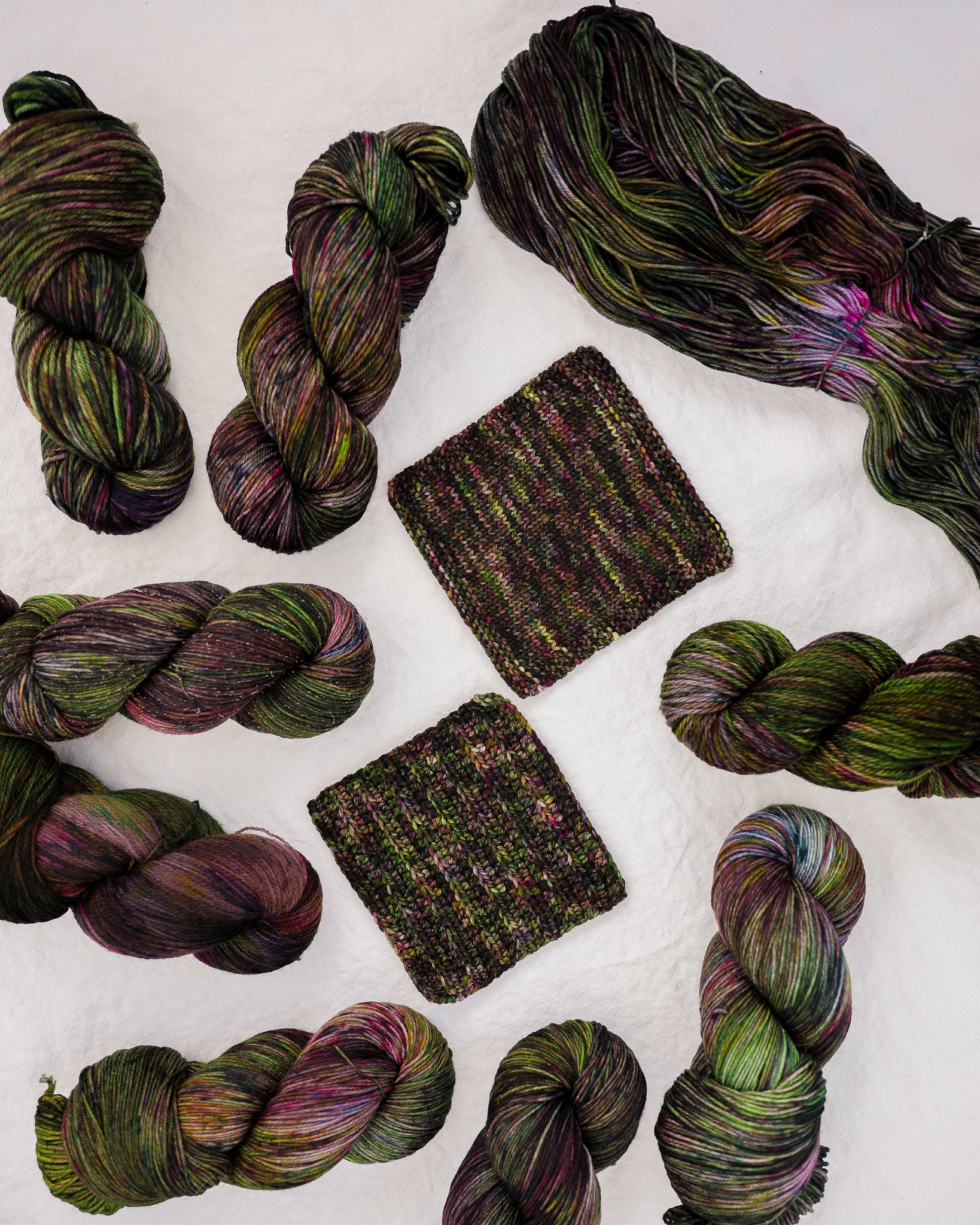 Acadia - Ruby and Roses Yarn - Hand Dyed Yarn