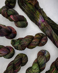 Acadia - Ruby and Roses Yarn - Hand Dyed Yarn