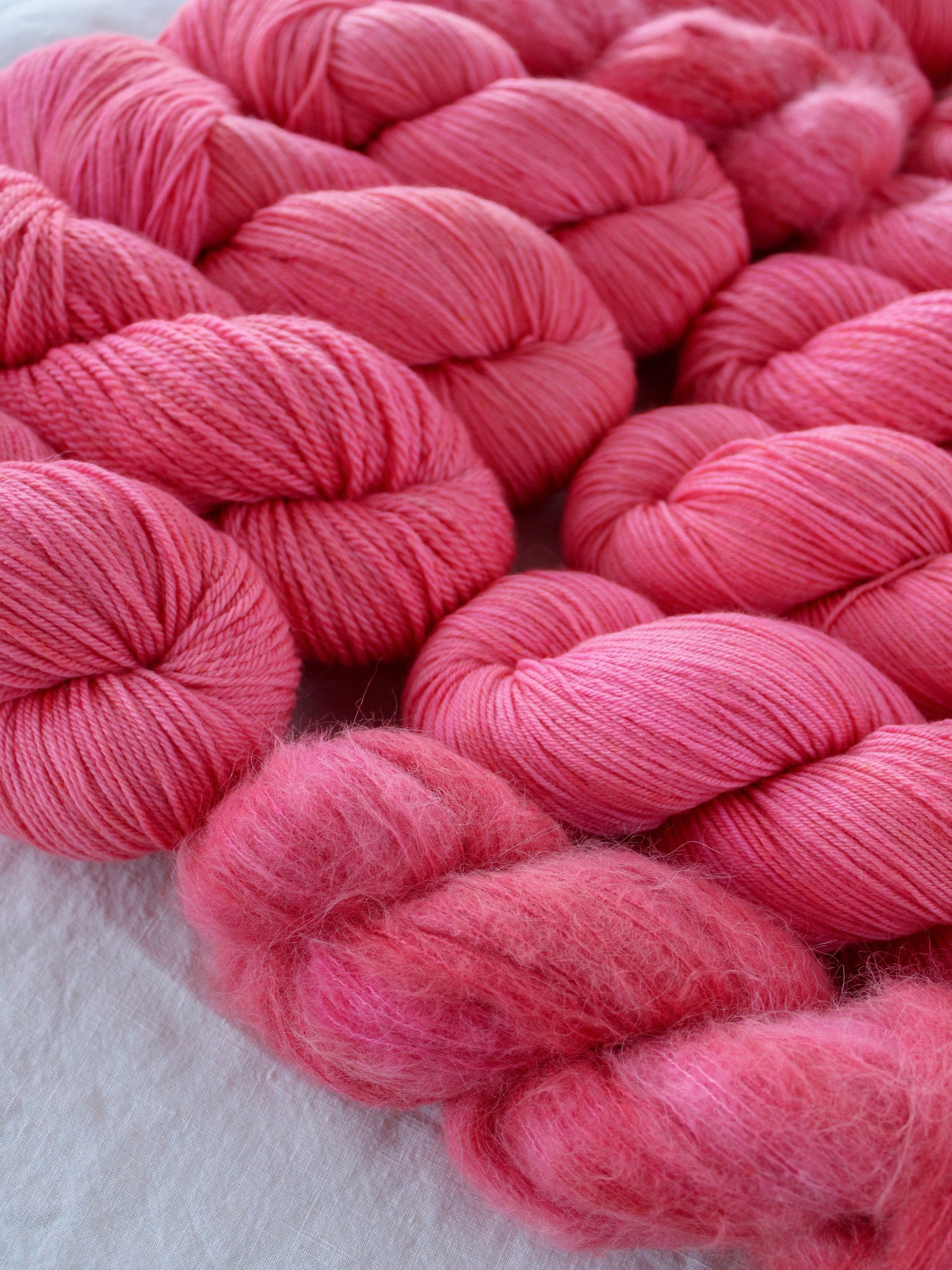 Anemone - Ruby and Roses Yarn - Hand Dyed Yarn