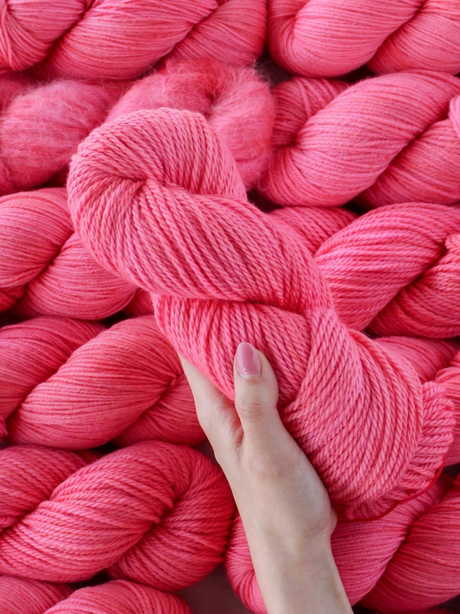 Anemone - Ruby and Roses Yarn - Hand Dyed Yarn