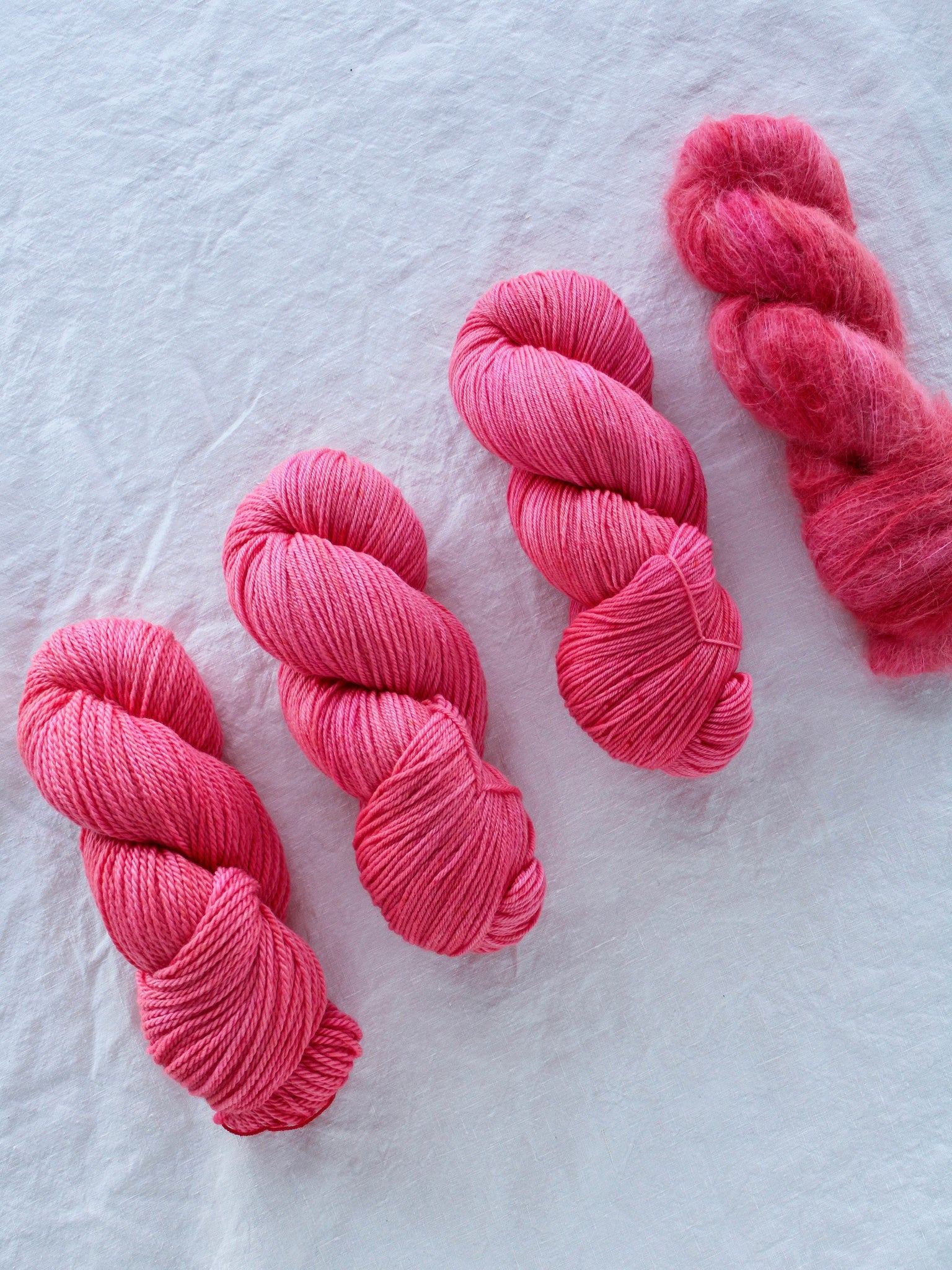 Anemone - Ruby and Roses Yarn - Hand Dyed Yarn