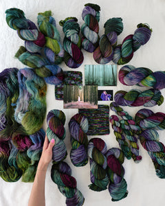 Anti - Hero - Ruby and Roses Yarn - Hand Dyed Yarn