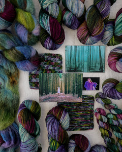 Anti - Hero - Ruby and Roses Yarn - Hand Dyed Yarn