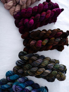 Aristocracy Box - Ruby and Roses Yarn - Hand Dyed Yarn