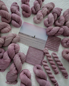 Be Wherever You Are - Ruby and Roses Yarn - Hand Dyed Yarn