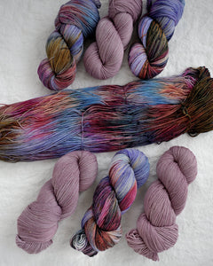 Be Wherever You Are - Ruby and Roses Yarn - Hand Dyed Yarn