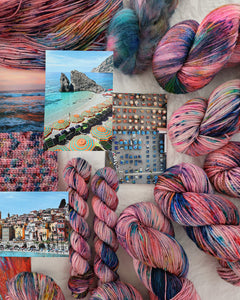 Beachcomber - Ruby and Roses Yarn - Hand Dyed Yarn