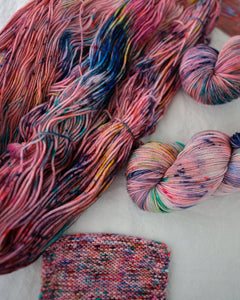 Beachcomber - Ruby and Roses Yarn - Hand Dyed Yarn