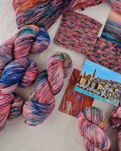 Beachcomber - Ruby and Roses Yarn - Hand Dyed Yarn