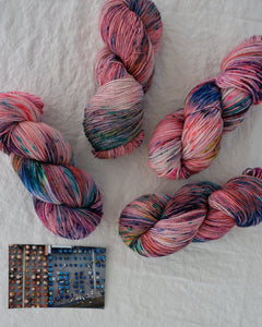 Beachcomber - Ruby and Roses Yarn - Hand Dyed Yarn
