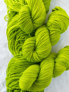 Bells of Ireland /// Pre - Order - Ruby and Roses Yarn - Hand Dyed Yarn