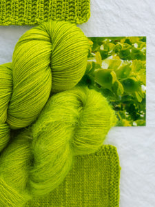 Bells of Ireland /// Pre - Order - Ruby and Roses Yarn - Hand Dyed Yarn