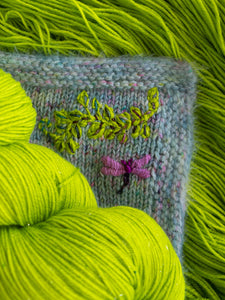 Bells of Ireland /// Pre - Order - Ruby and Roses Yarn - Hand Dyed Yarn