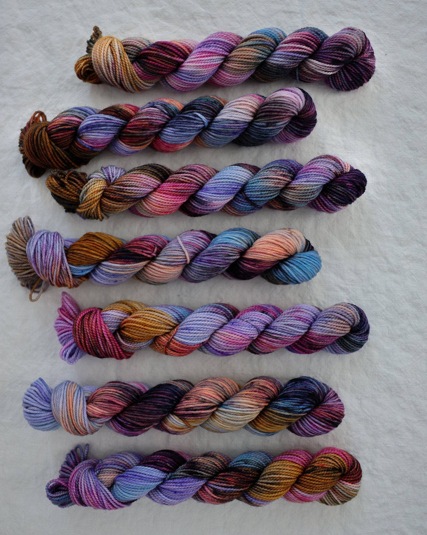 Blueberry Fields - Ruby and Roses Yarn - Hand Dyed Yarn