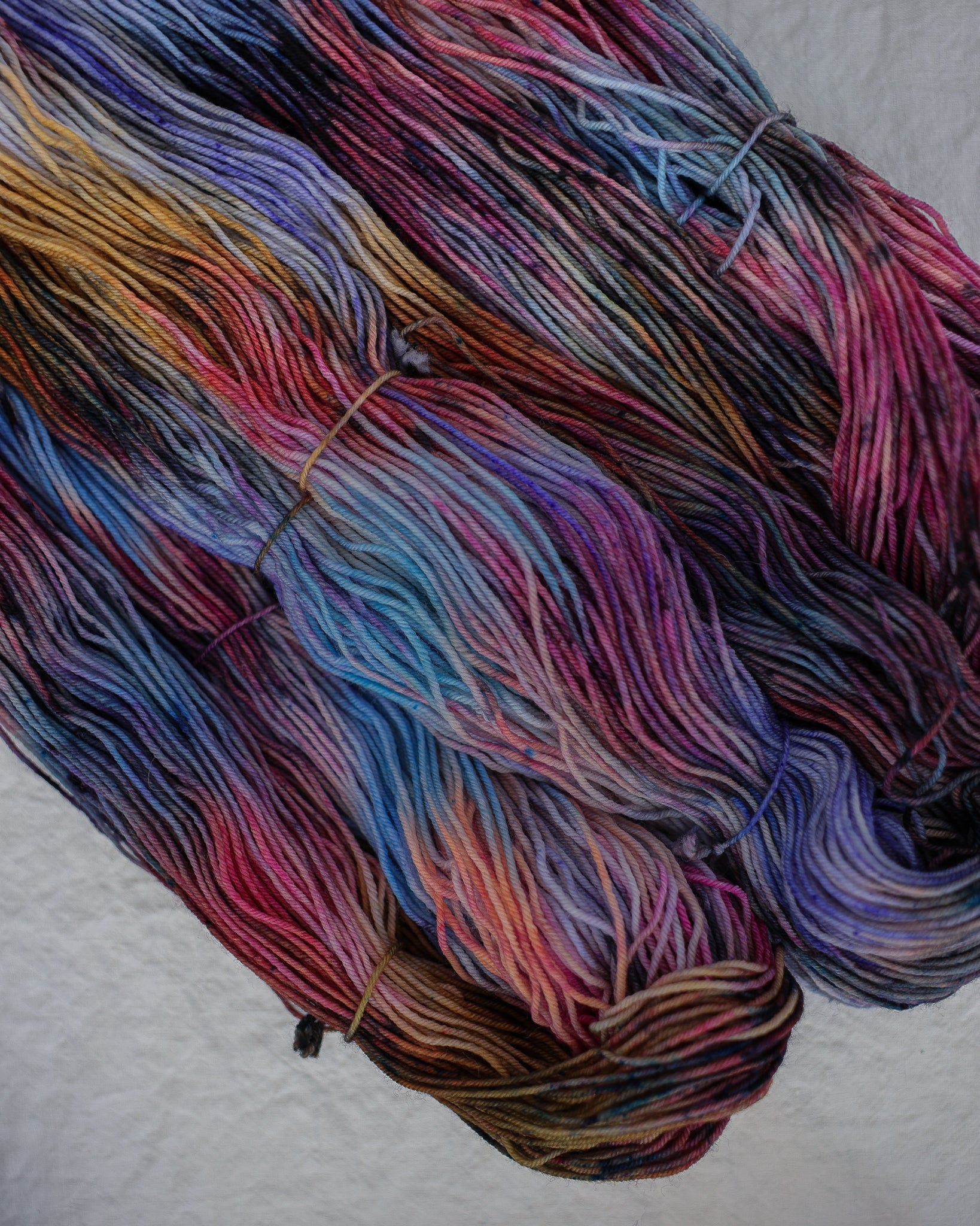 Blueberry Fields - Ruby and Roses Yarn - Hand Dyed Yarn