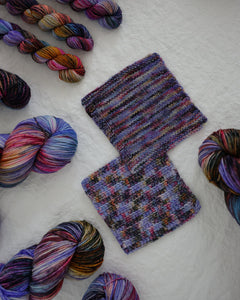 Blueberry Fields - Ruby and Roses Yarn - Hand Dyed Yarn
