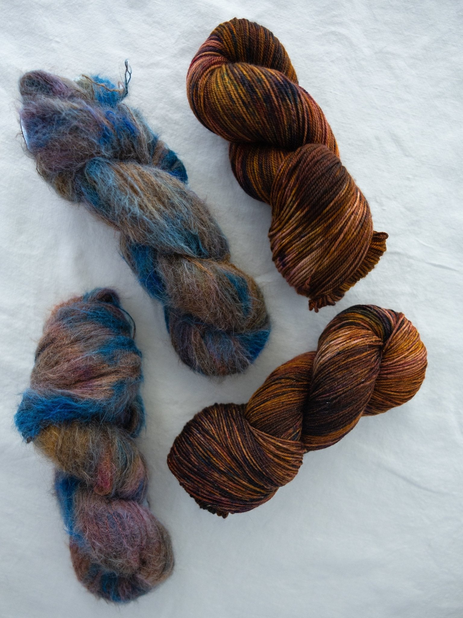 brave new world - Ruby and Roses Yarn - Hand Dyed Yarn