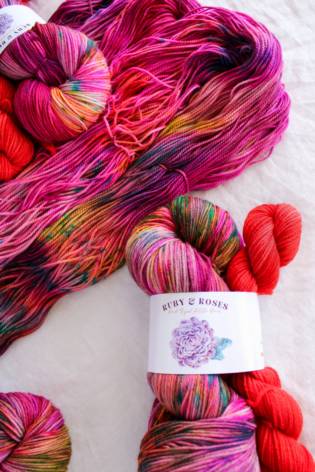 Calliope /// Sock Set - Ruby and Roses Yarn - Hand Dyed Yarn