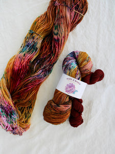 Christmas Market - Sock Set - Ruby and Roses Yarn - Hand Dyed Yarn