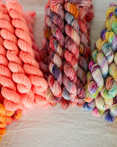 Citrine | Month 5 - COLOR WHEEL CLUB - Ruby and Roses Yarn - Hand Dyed Yarn