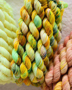 Citrine | Month 5 - COLOR WHEEL CLUB - Ruby and Roses Yarn - Hand Dyed Yarn