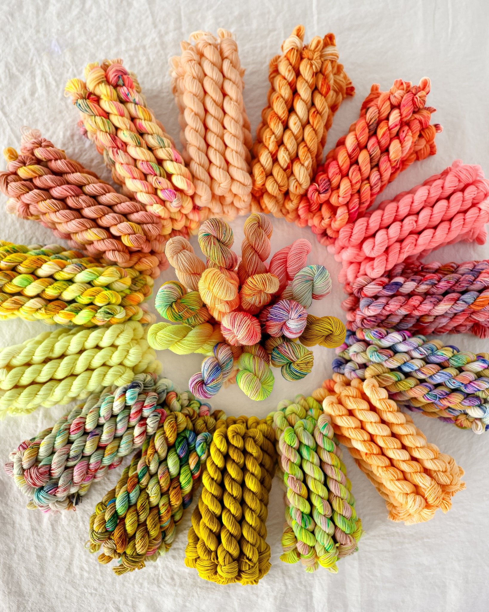 Citrine | Month 5 - COLOR WHEEL CLUB - Ruby and Roses Yarn - Hand Dyed Yarn