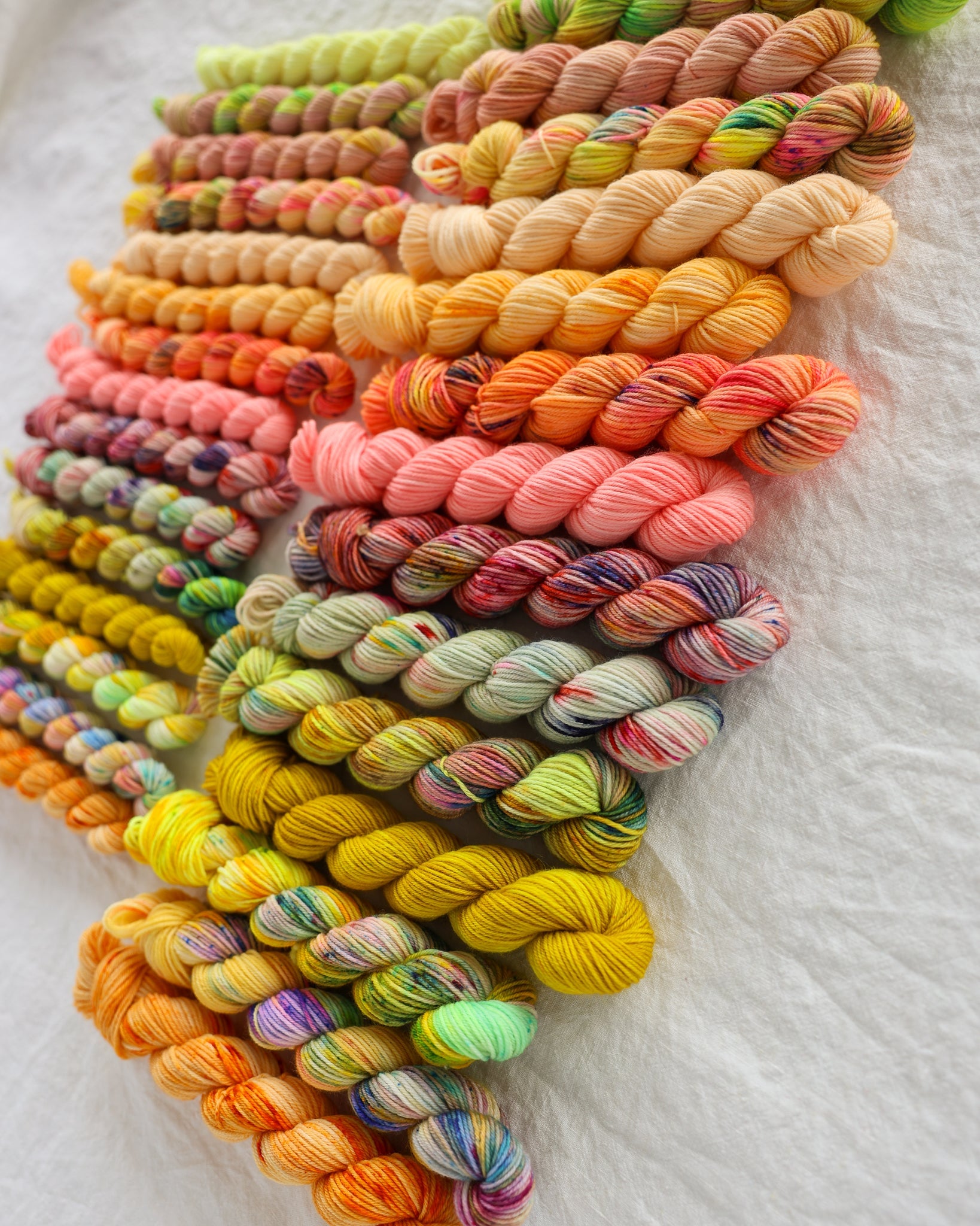 Citrine | Month 5 - COLOR WHEEL CLUB - Ruby and Roses Yarn - Hand Dyed Yarn