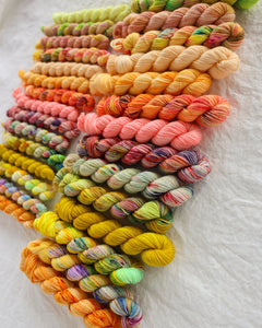 Citrine | Month 5 - COLOR WHEEL CLUB - Ruby and Roses Yarn - Hand Dyed Yarn