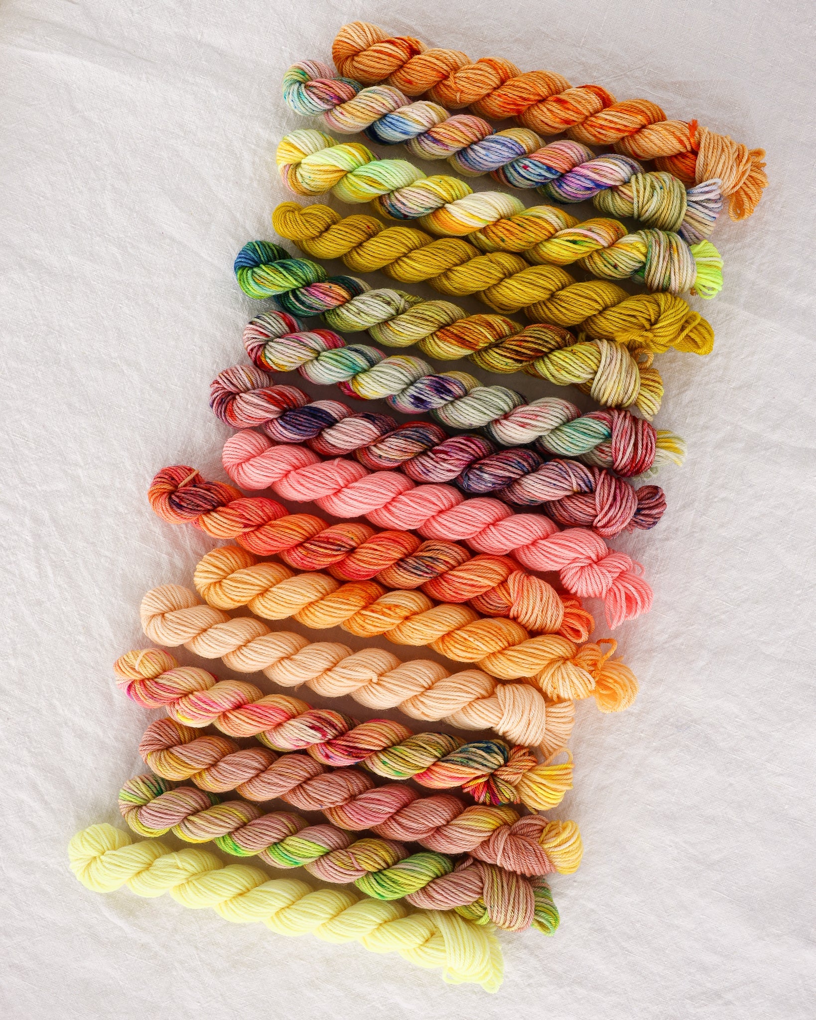 Citrine | Month 5 - COLOR WHEEL CLUB - Ruby and Roses Yarn - Hand Dyed Yarn