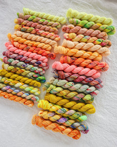 Citrine | Month 5 - COLOR WHEEL CLUB - Ruby and Roses Yarn - Hand Dyed Yarn