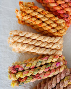 Citrine | Month 5 - COLOR WHEEL CLUB - Ruby and Roses Yarn - Hand Dyed Yarn