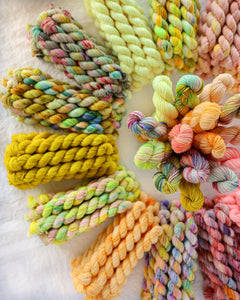 Citrine | Month 5 - COLOR WHEEL CLUB - Ruby and Roses Yarn - Hand Dyed Yarn