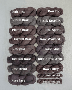Coastline - Ruby and Roses Yarn - Hand Dyed Yarn