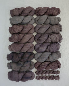 Coastline - Ruby and Roses Yarn - Hand Dyed Yarn