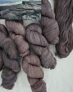 Coastline - Ruby and Roses Yarn - Hand Dyed Yarn