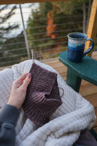 Coastline - Ruby and Roses Yarn - Hand Dyed Yarn