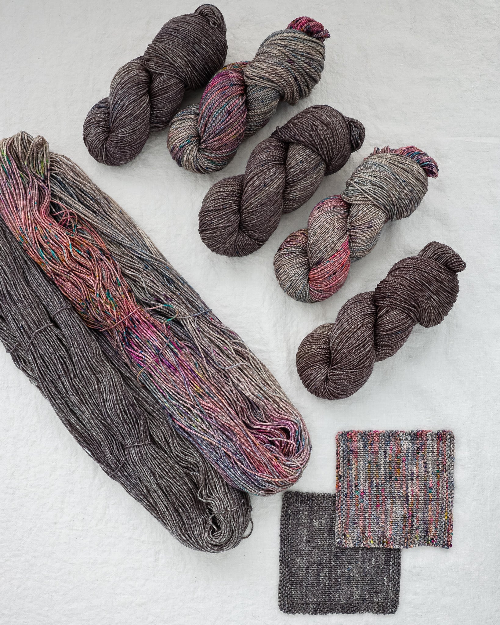 Coastline - Ruby and Roses Yarn - Hand Dyed Yarn