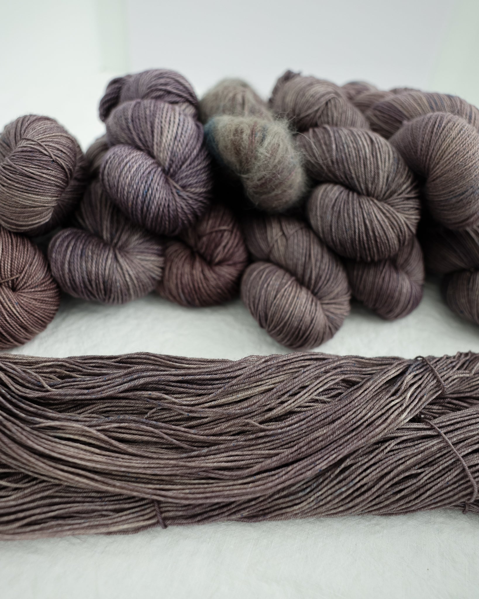 Coastline - Ruby and Roses Yarn - Hand Dyed Yarn