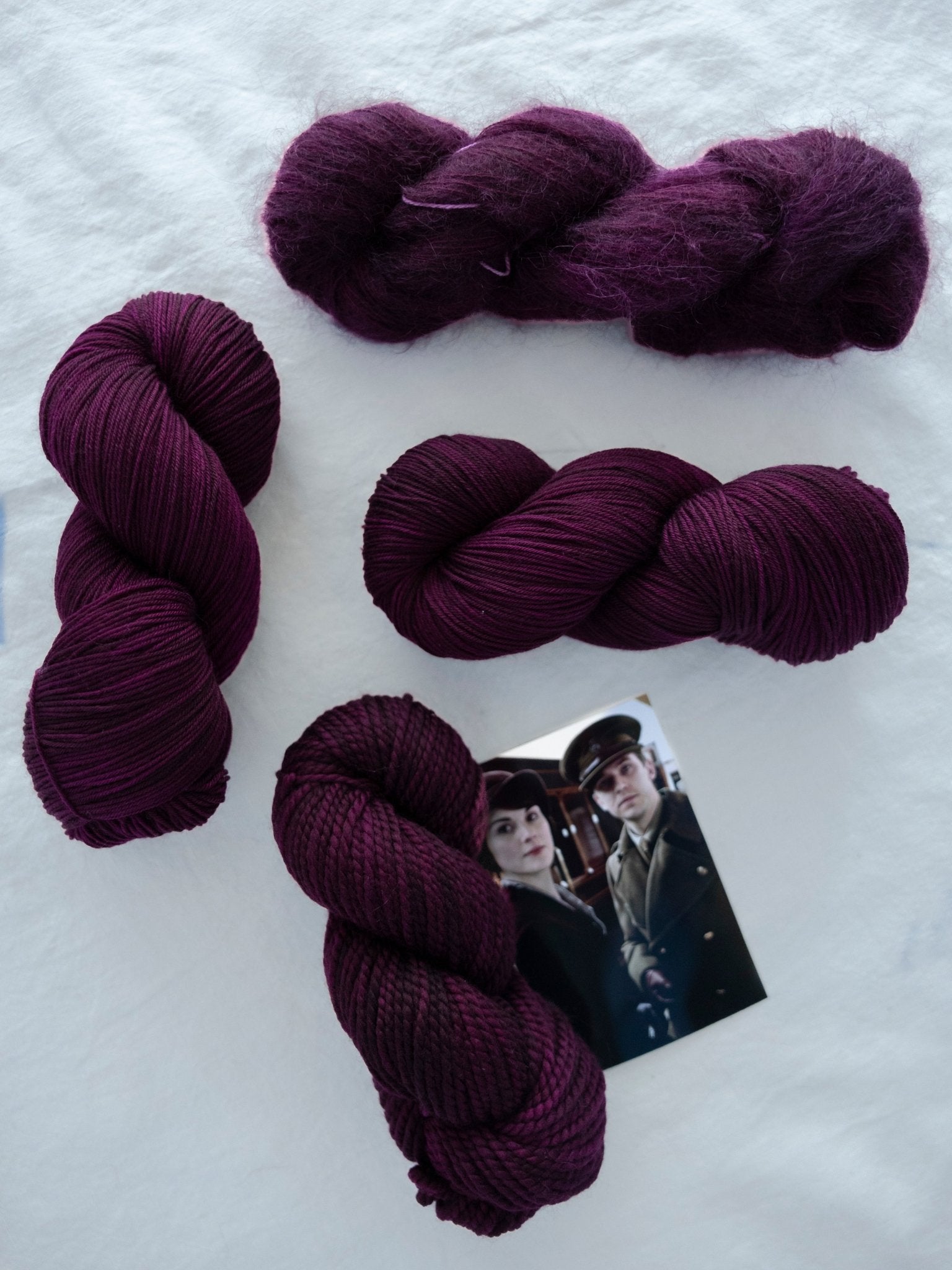 commitment moment - Ruby and Roses Yarn - Hand Dyed Yarn