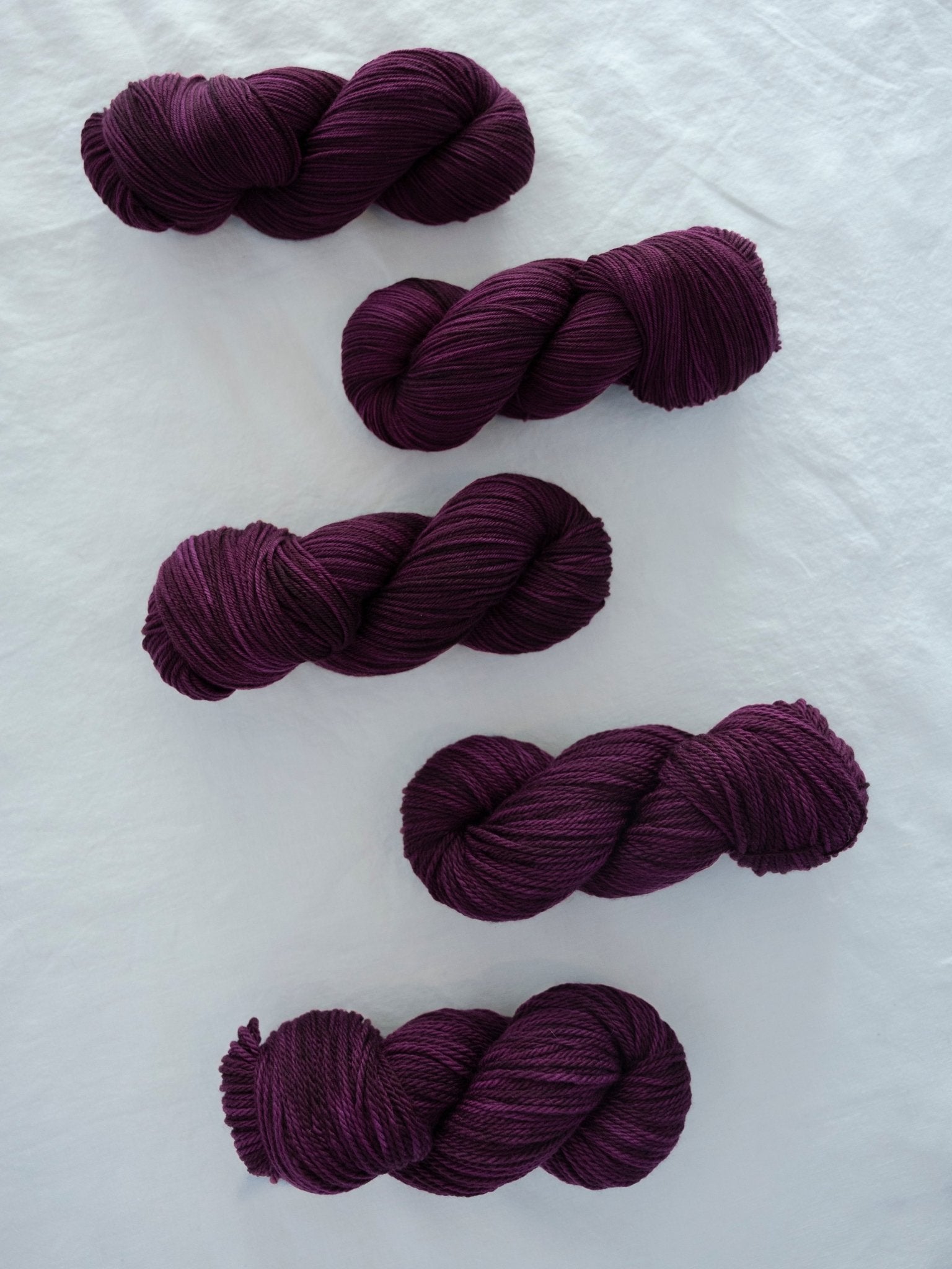 commitment moment - Ruby and Roses Yarn - Hand Dyed Yarn