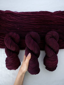 cottage core - Ruby and Roses Yarn - Hand Dyed Yarn