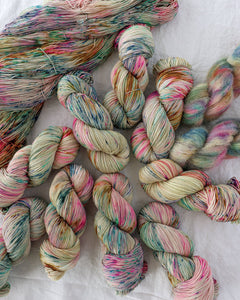 Culture Shift - Butter Yellow - Ruby and Roses Yarn - Hand Dyed Yarn