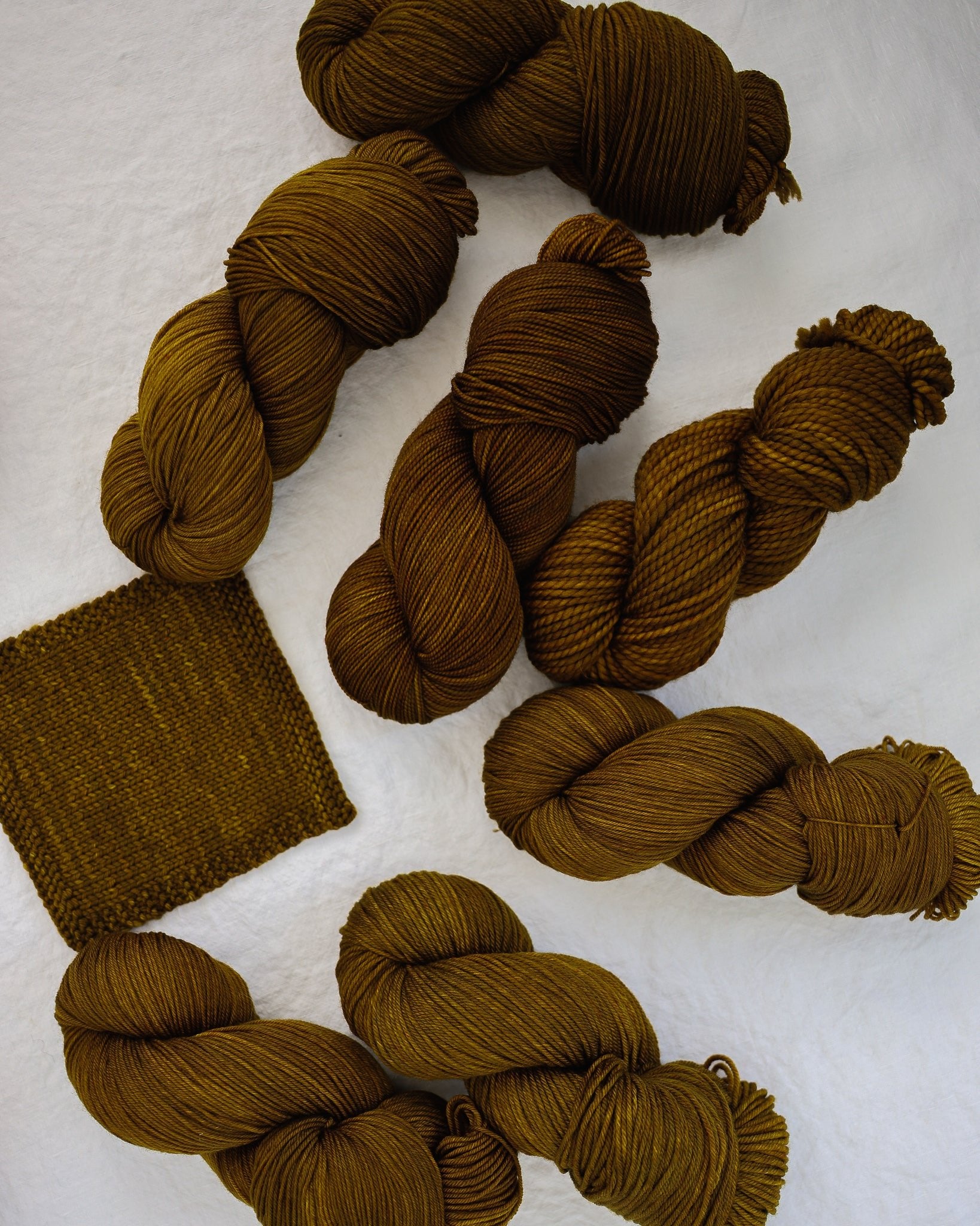 Curve of the Valley - Ruby and Roses Yarn - Hand Dyed Yarn