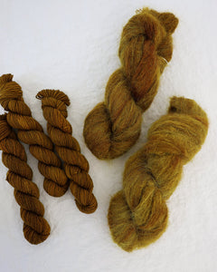 Curve of the Valley - Ruby and Roses Yarn - Hand Dyed Yarn