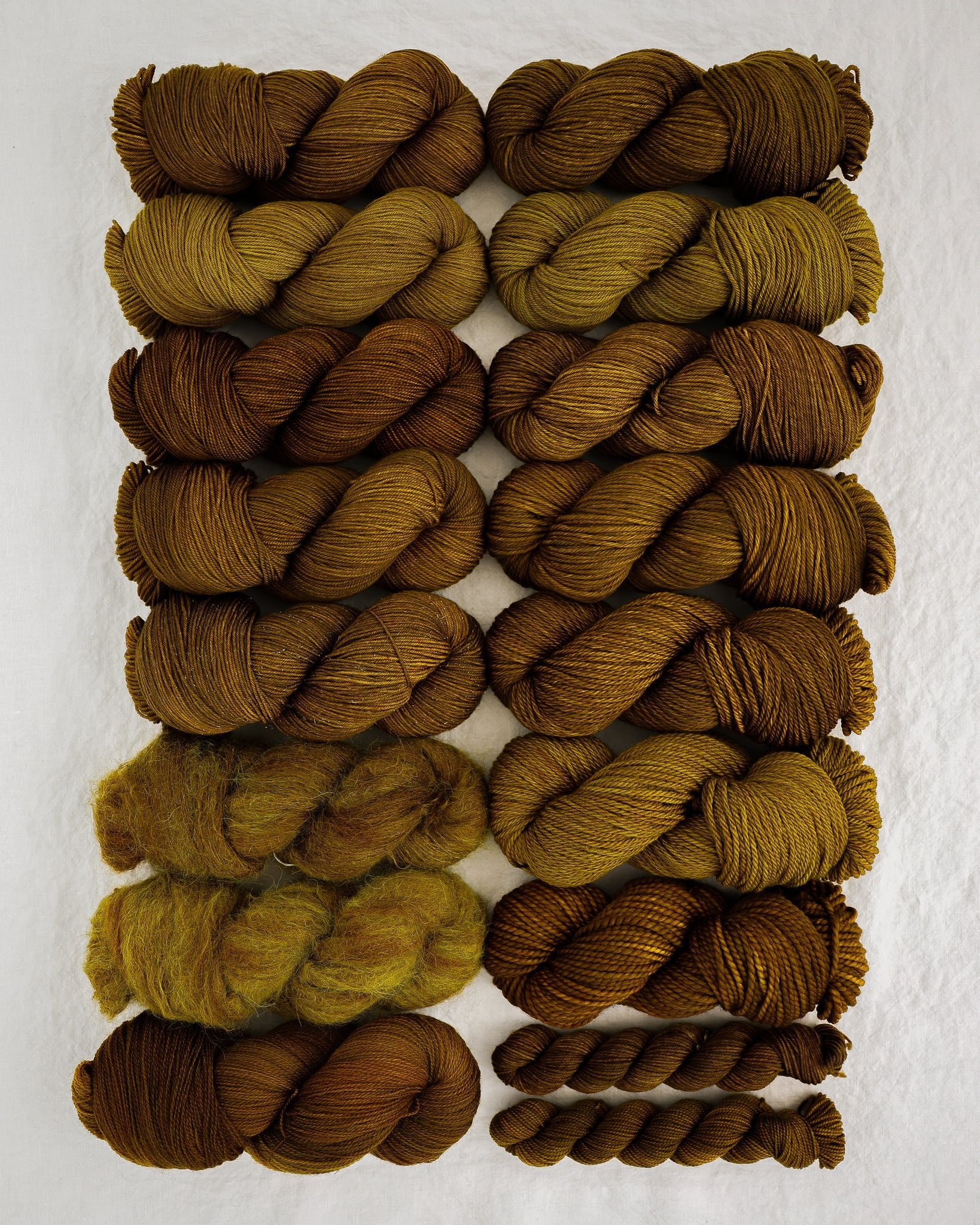 Curve of the Valley - Ruby and Roses Yarn - Hand Dyed Yarn