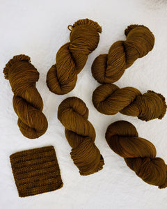 Curve of the Valley - Ruby and Roses Yarn - Hand Dyed Yarn