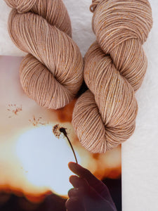 Dandelion Wish /// Pre - Order - Ruby and Roses Yarn - Hand Dyed Yarn